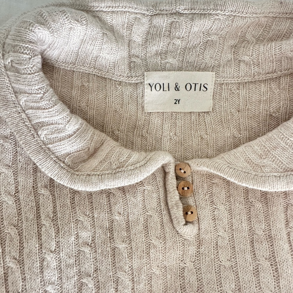 Yoli & Otis baby cashmere sweater
